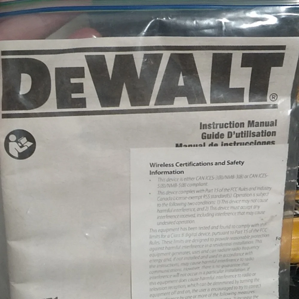 Dewalt 20V Combo Drill Sawzall 2 Batteries 1 Charger Only Sawzall Used - Picture 14 of 16
